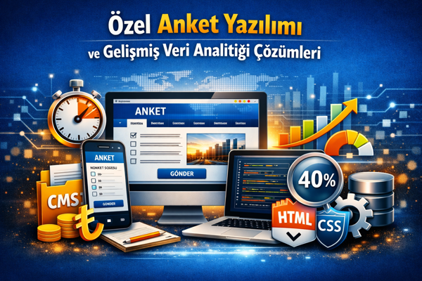 Özel Anket Yazılımı ve Gelişmiş Veri Analitiği Çözümleri