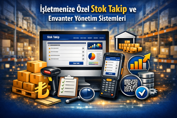 İşletmenize Özel Stok Takip ve Envanter Yönetim Sistemleri